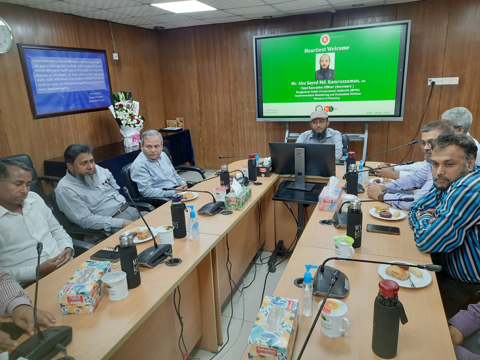 New CEO holds meeting with officials-New CEO of BPPA holding first meeting 