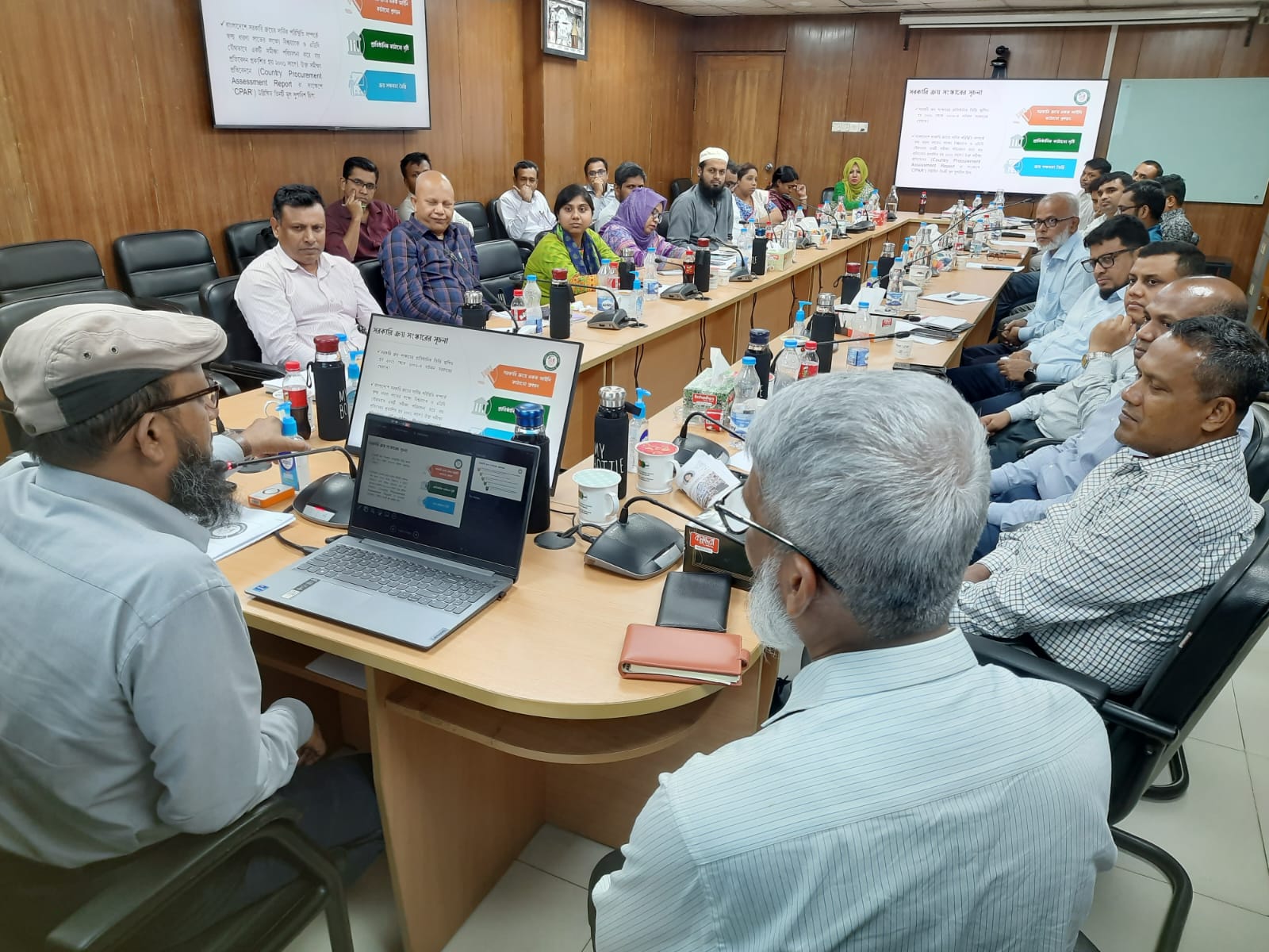 CEO 4-week training BPPA-BPPA CEO with trainees of 4-week PPM training